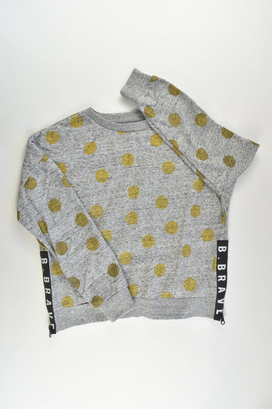 Lemonade by Pavement Size 12 'Brave'Polka Dots Sweater