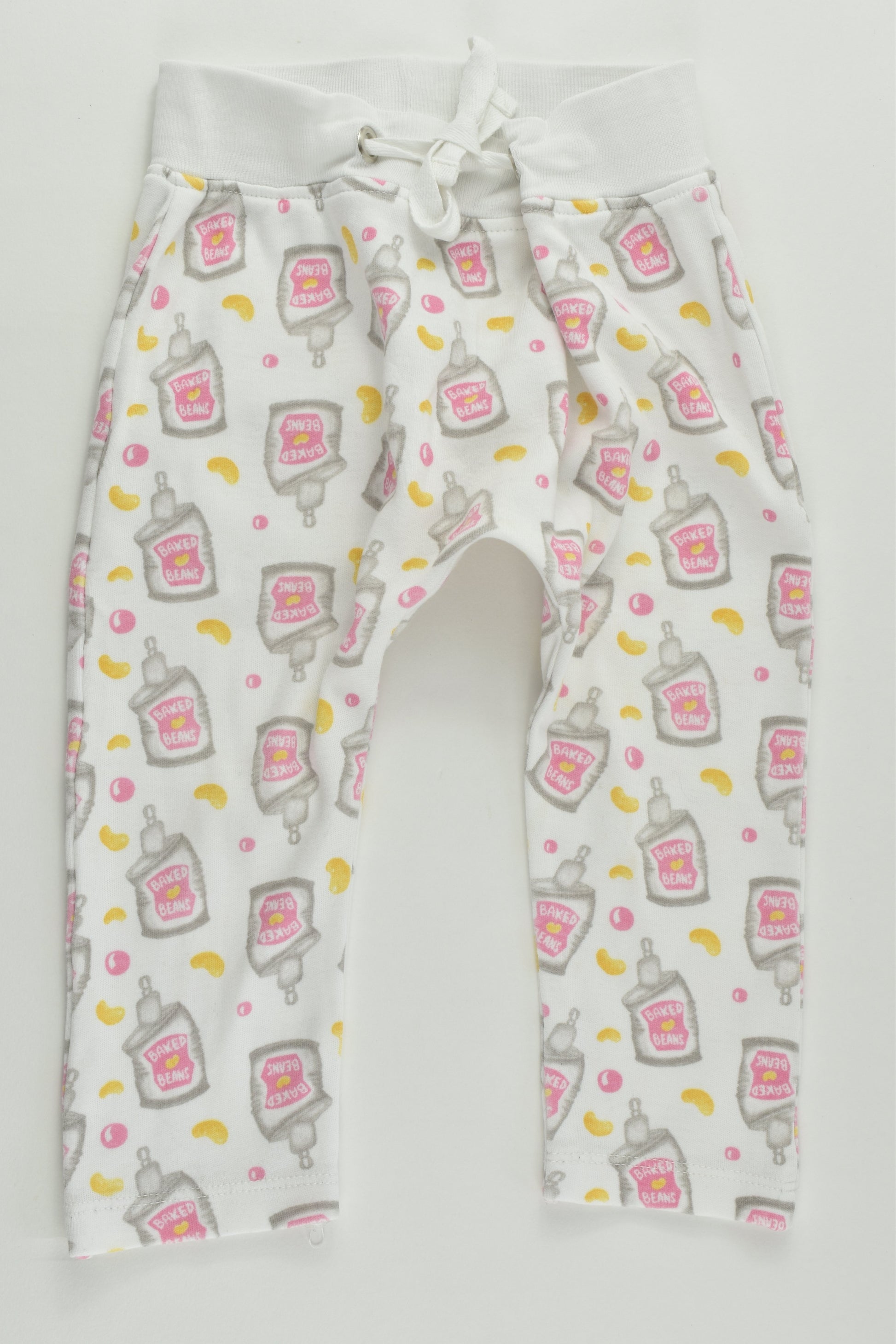 Lil Baddits Size 1 Organic 'Baked Beans' T-shirt and Pants