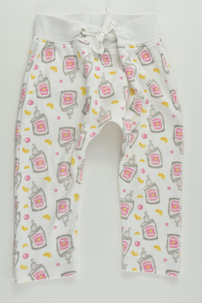Lil Baddits Size 1 Organic 'Baked Beans' T-shirt and Pants