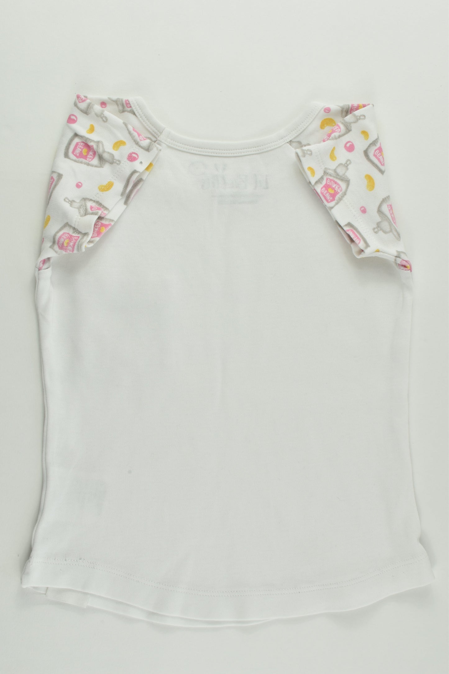 Lil Baddits Size 1 Organic 'Baked Beans' T-shirt and Pants