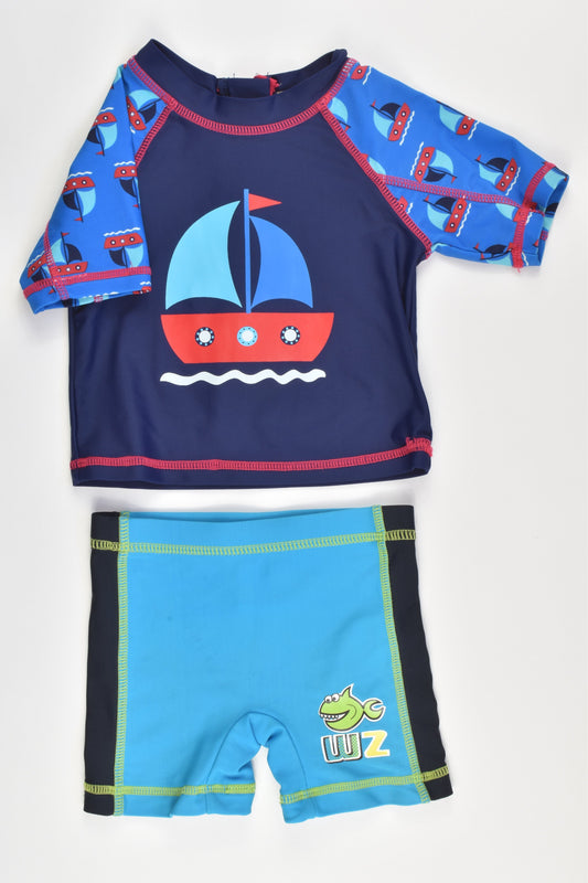 Lily & Dan Rashie Top and Wavezone Rashie Pants Size 00