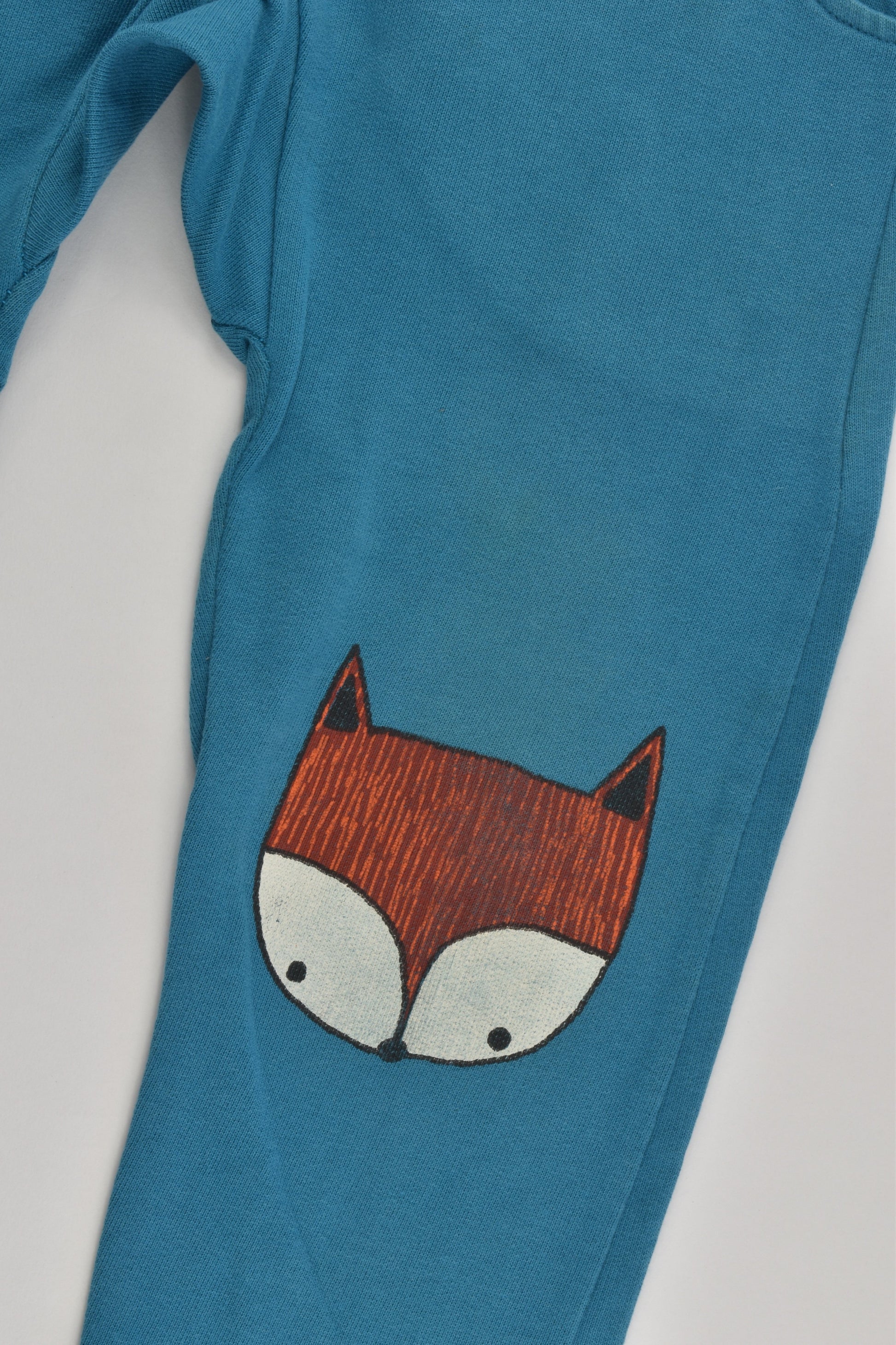 Lindex Size 4-5 (110 cm) Bear and Fox Baggy Track Pants