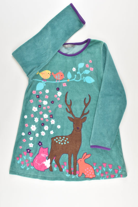 Lindex Size 5-6 Velour Dress