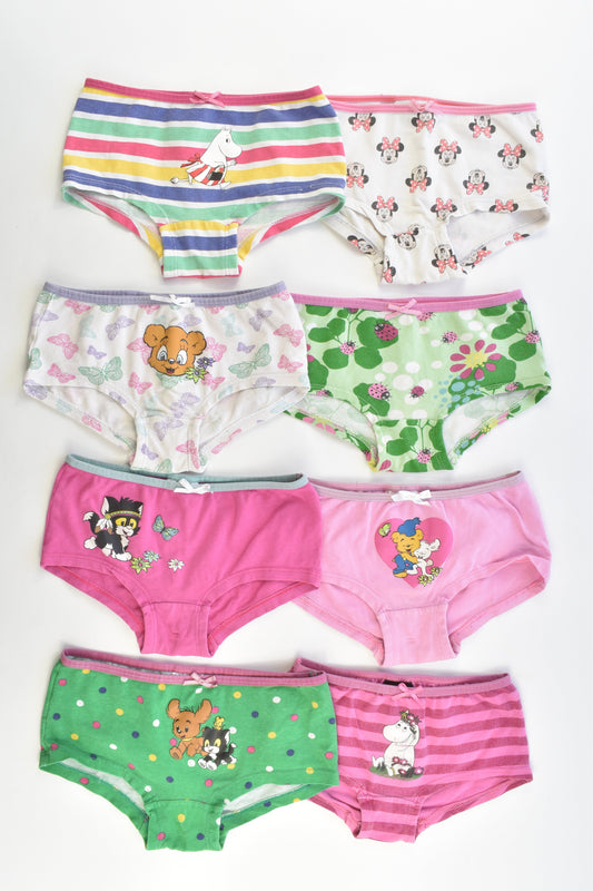 Lindex Sweden Moomin, Bamse etc Size 110-122 cm (5-6) Shortie Underwear