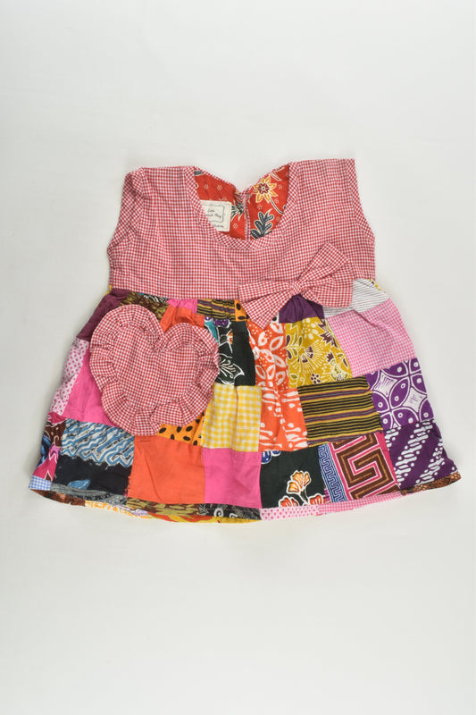 Little Alannah May Size 0 Patchwork Dress