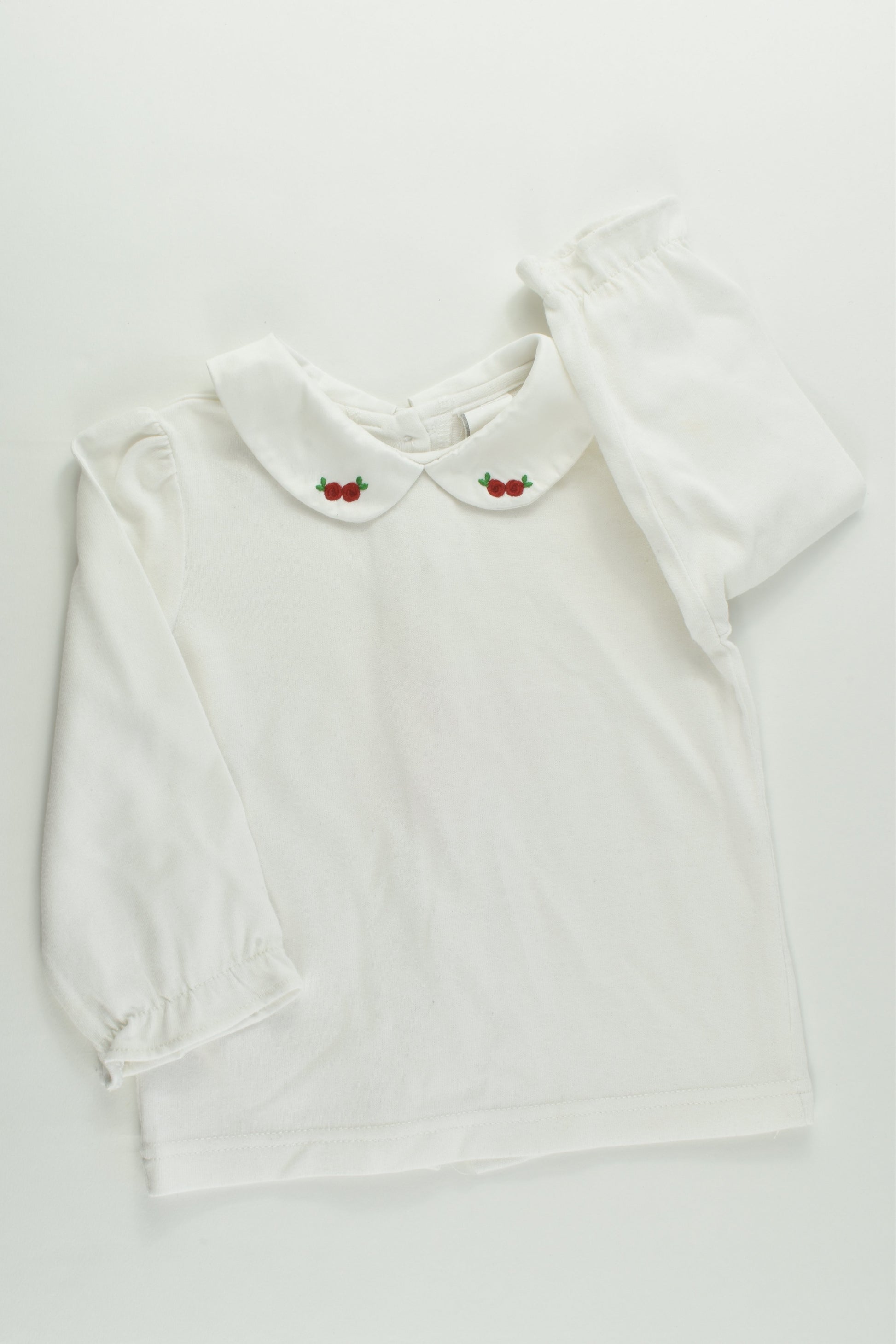 Little Bitty Size 2 Collared Top