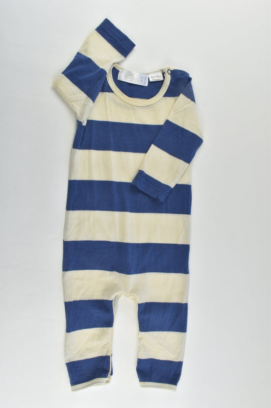 Little Bonbon (AU) Size 00 Blue Merino Wool Romper