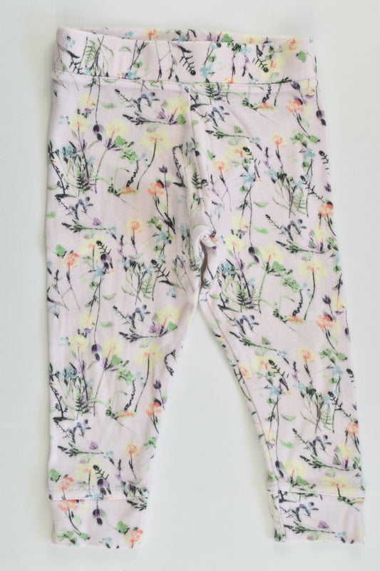 Little Bubba Size 1 (12-18 months) Floral Leggings