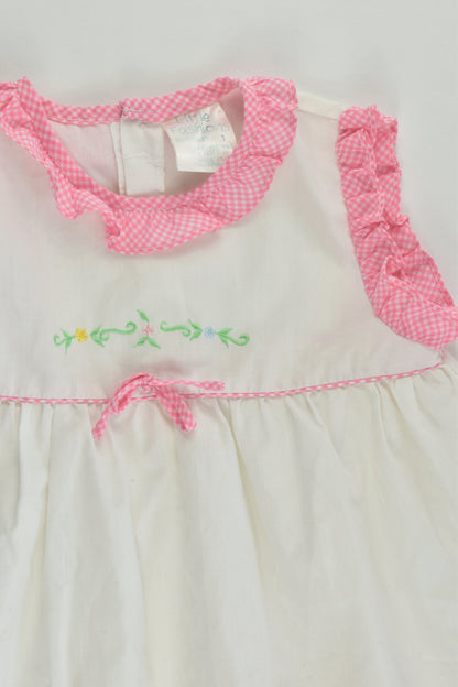 Little Fashions by Kids Club Size 1 Vintage Dress