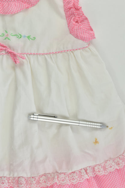 Little Fashions by Kids Club Size 1 Vintage Dress