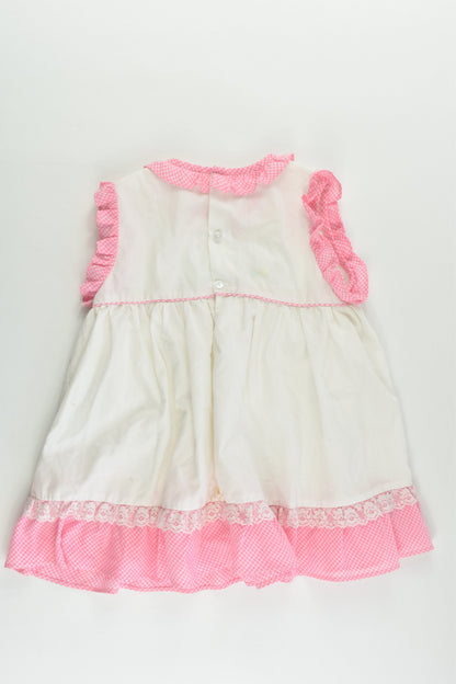 Little Fashions by Kids Club Size 1 Vintage Dress