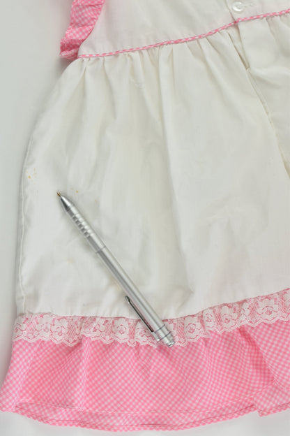 Little Fashions by Kids Club Size 1 Vintage Dress