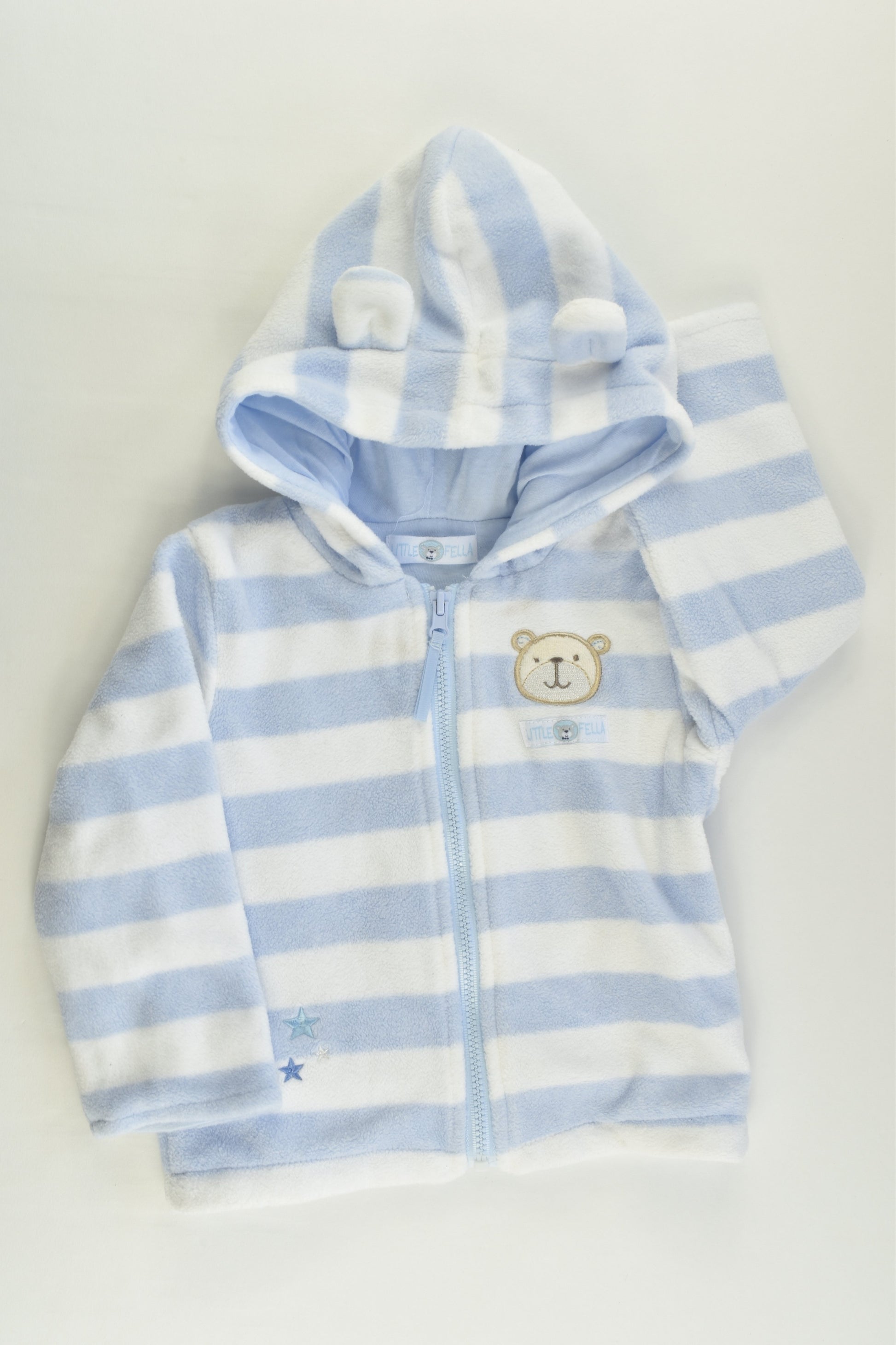 Little Fella Size 0 (6/9 months) Bear and Bunny Outfit