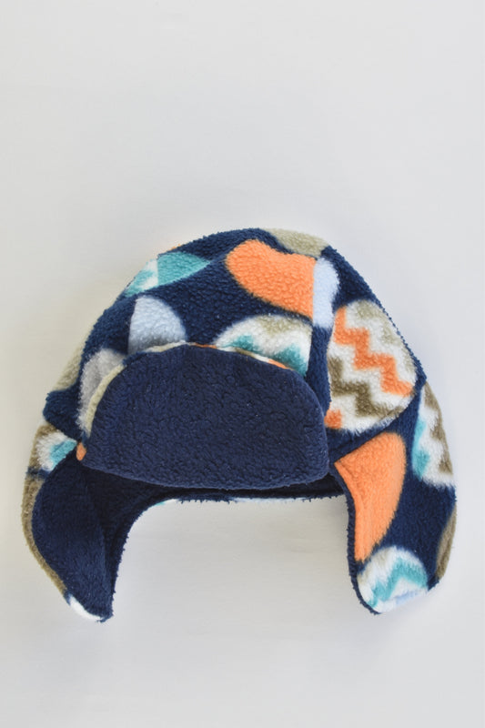 Little Goo Goo Size approx 00-0 Handmade (?) Fleece Beanie