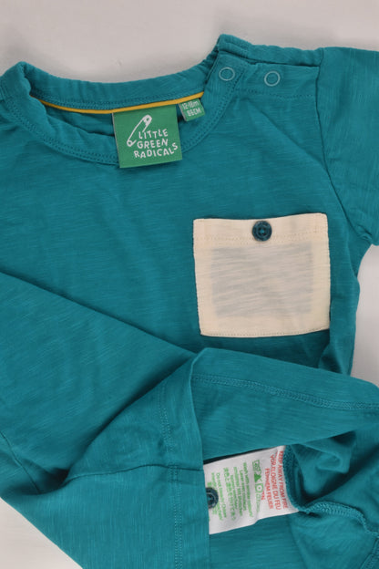 Little Green Radicals Size 1 (86 cm) Pocket T-shirt
