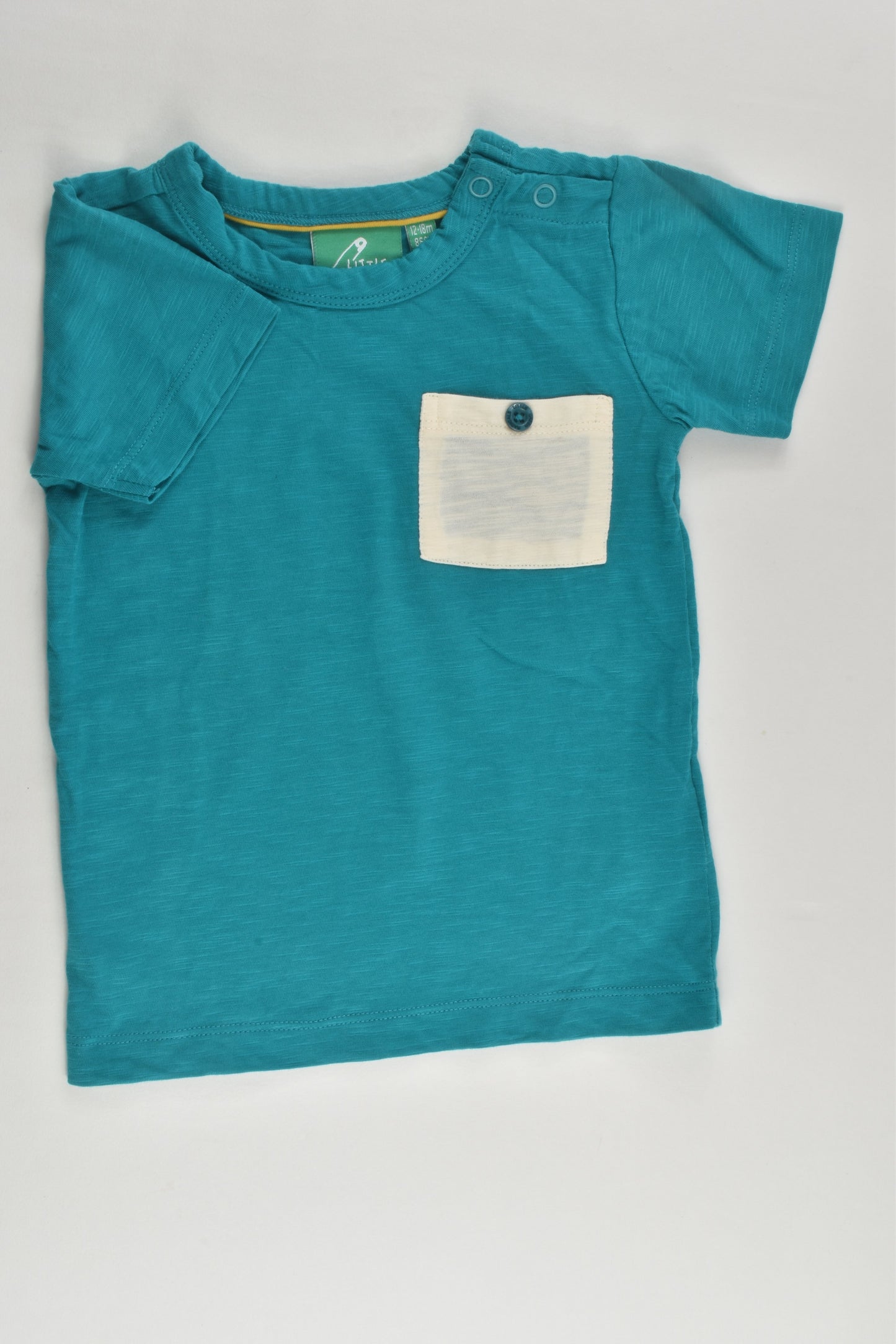Little Green Radicals Size 1 (86 cm) Pocket T-shirt