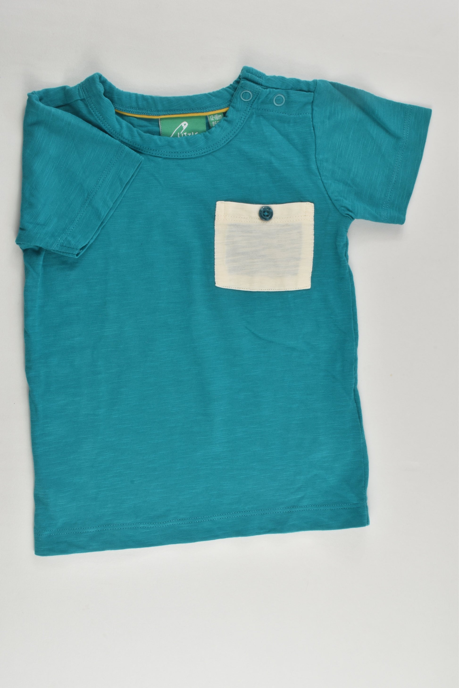 Little Green Radicals Size 1 (86 cm) Pocket T-shirt
