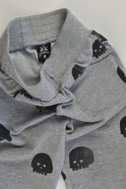 Little Horn Size 2 Skulls Track Pants