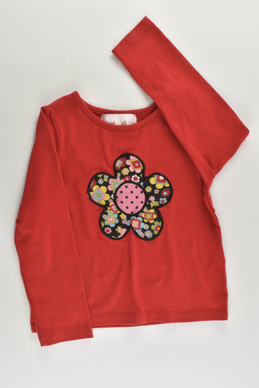 Little Leona Size 3 Flower Top