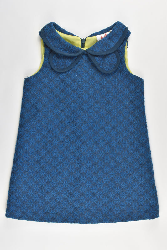 Little Leona Size 3 Lined Winter Dress
