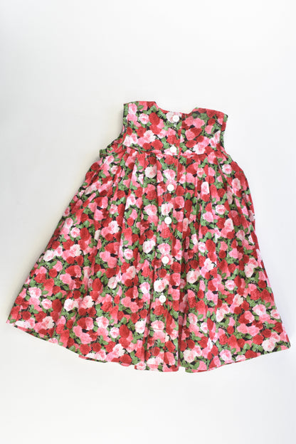 Little Lovebird (WA) Size 1 Roses Smocked Dress