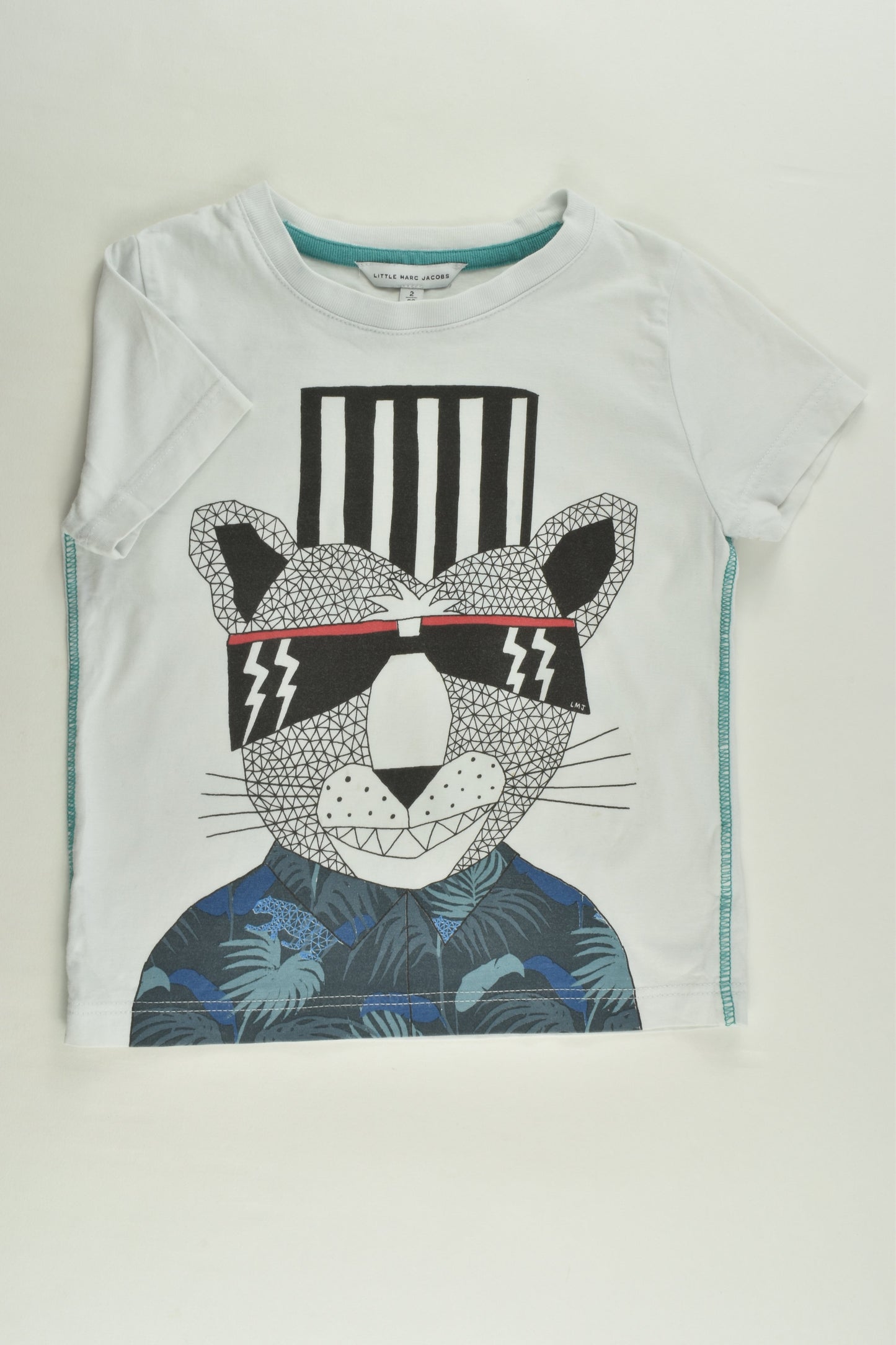 Little Marc Jacobs Size 1-2 (2, 86 cm) Lepard T-shirt