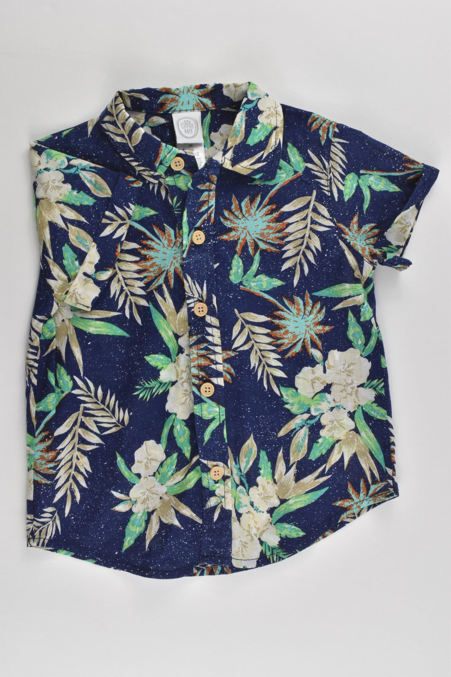 Little Me Size 0 (9 months) Collared Shirt