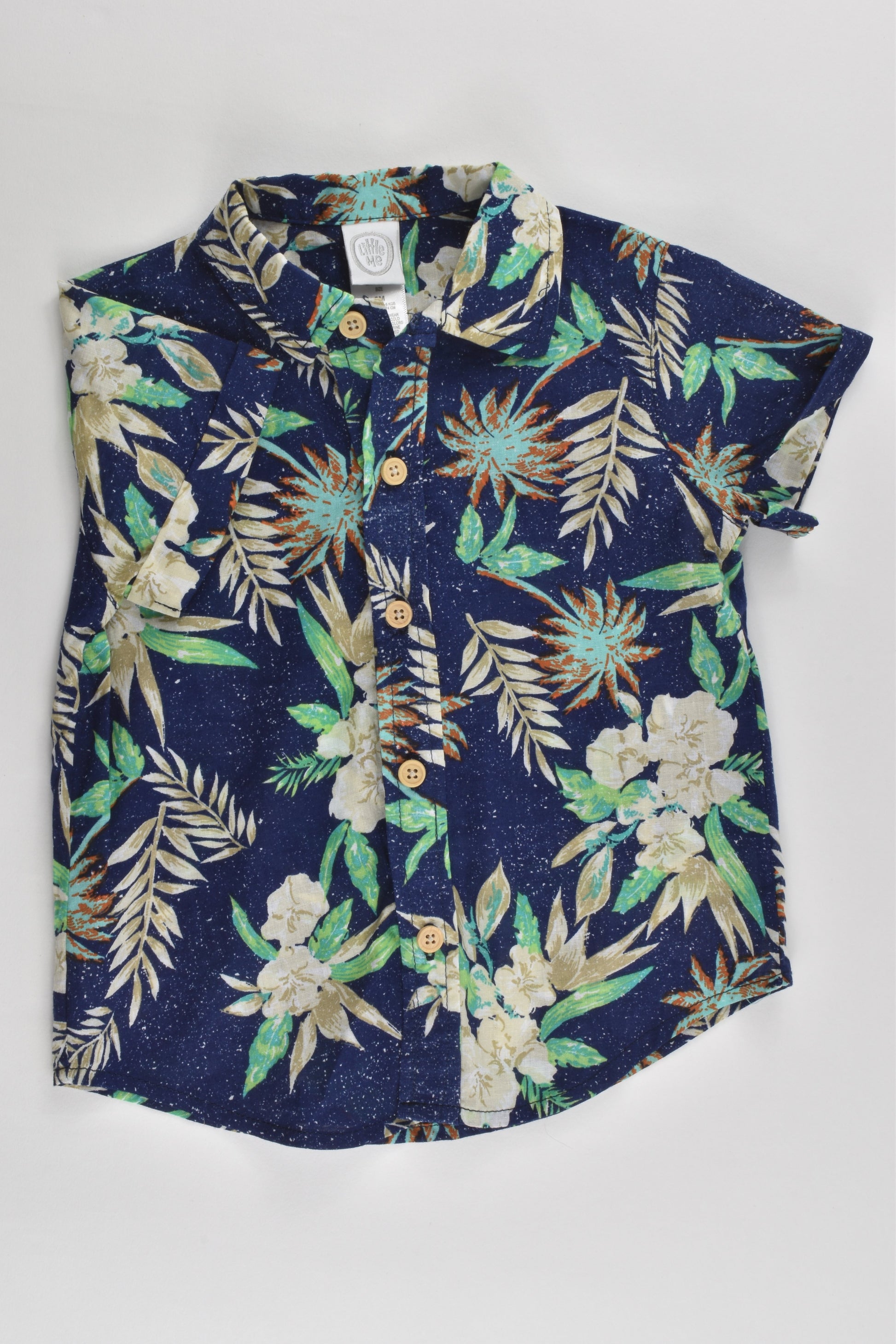 Little Me Size 0 (9 months) Collared Shirt