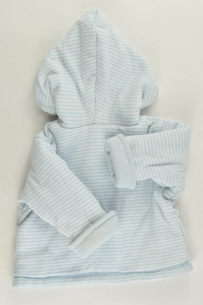 Little Me (US) Size 00 Reversible Hooded Padded Jumper