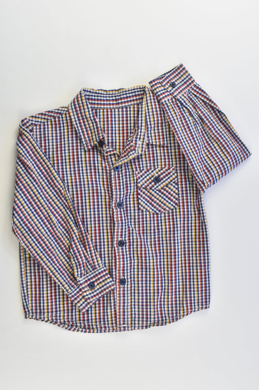 Little Rebel Size 1-2 Checked Shirt