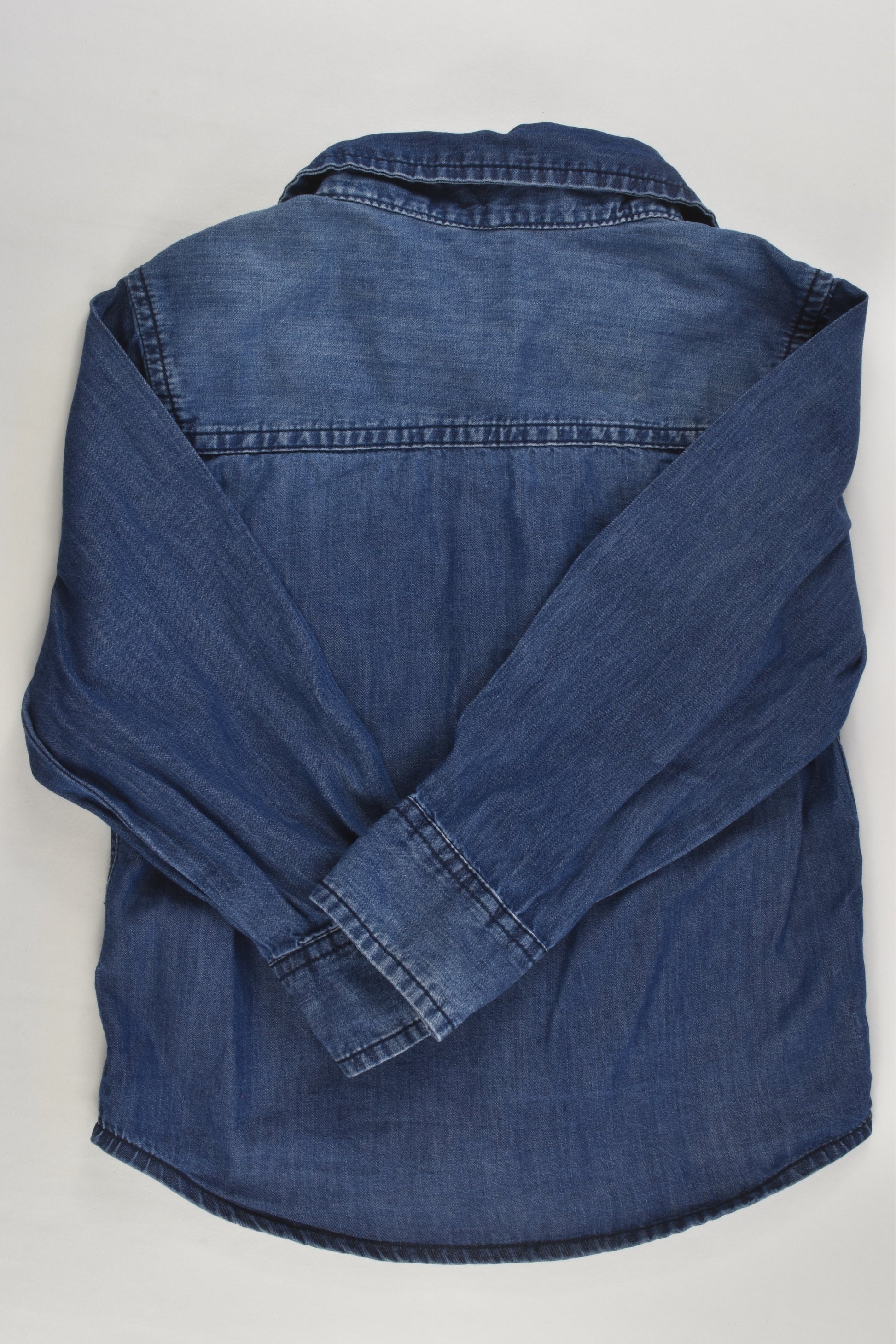 Little Rebel Size 2-3 Lightweight Denim Shirt