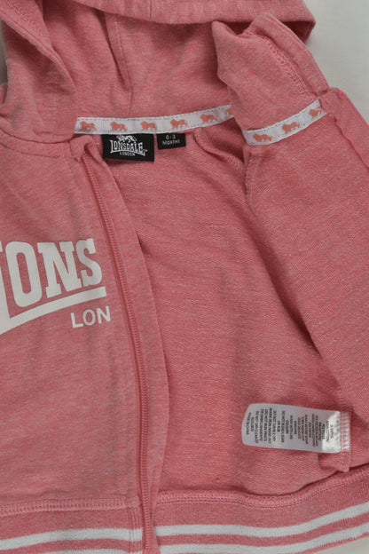 Lonsdale London Size 000 (0-3 months) Zip Jumper