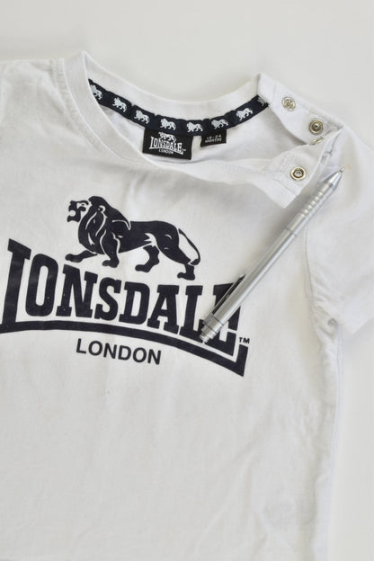Lonsdale (London) Size 2 (18-24 months) T-shirt