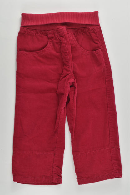 Lupilu Size 00-0 (68 cm) Lightweight Cord Pants