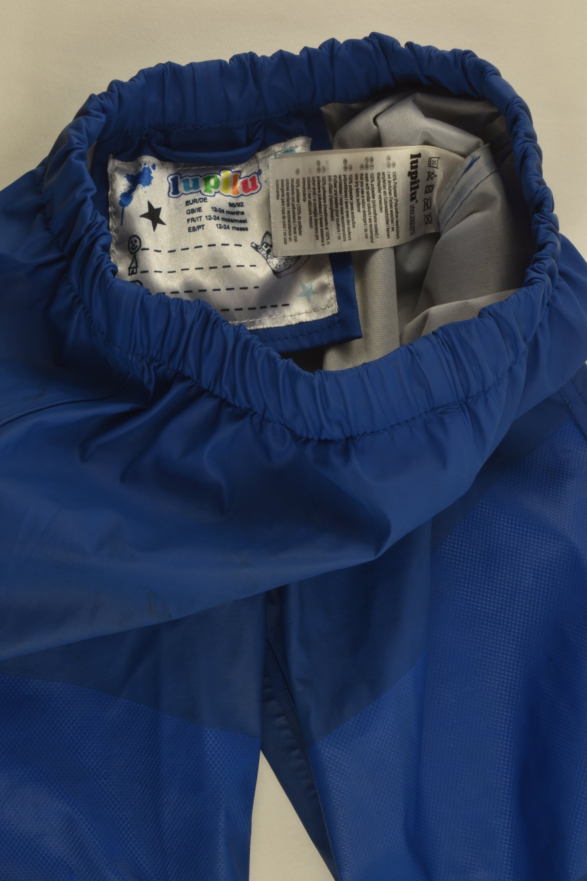 Lupilu Size 1-2 (86/92 cm) Rainproof Pants