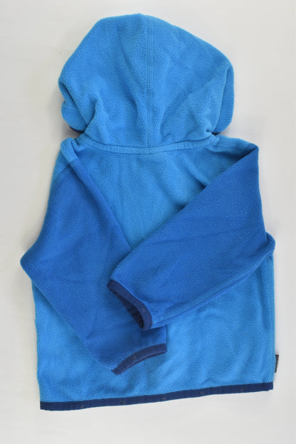 Macpac Size 0 (12 months, 76 cm) Hooded Fleece Zip Jumper