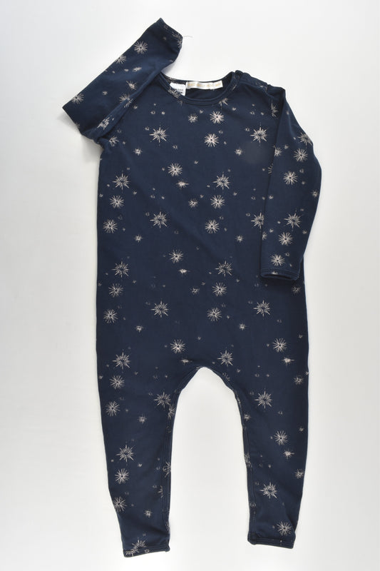 Mad About Mini (AU) Size 2 (18/24 months) Organic Midnight Star Jumpsuit