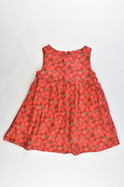 Made by Megan Size approx 1 Strawberry Dress