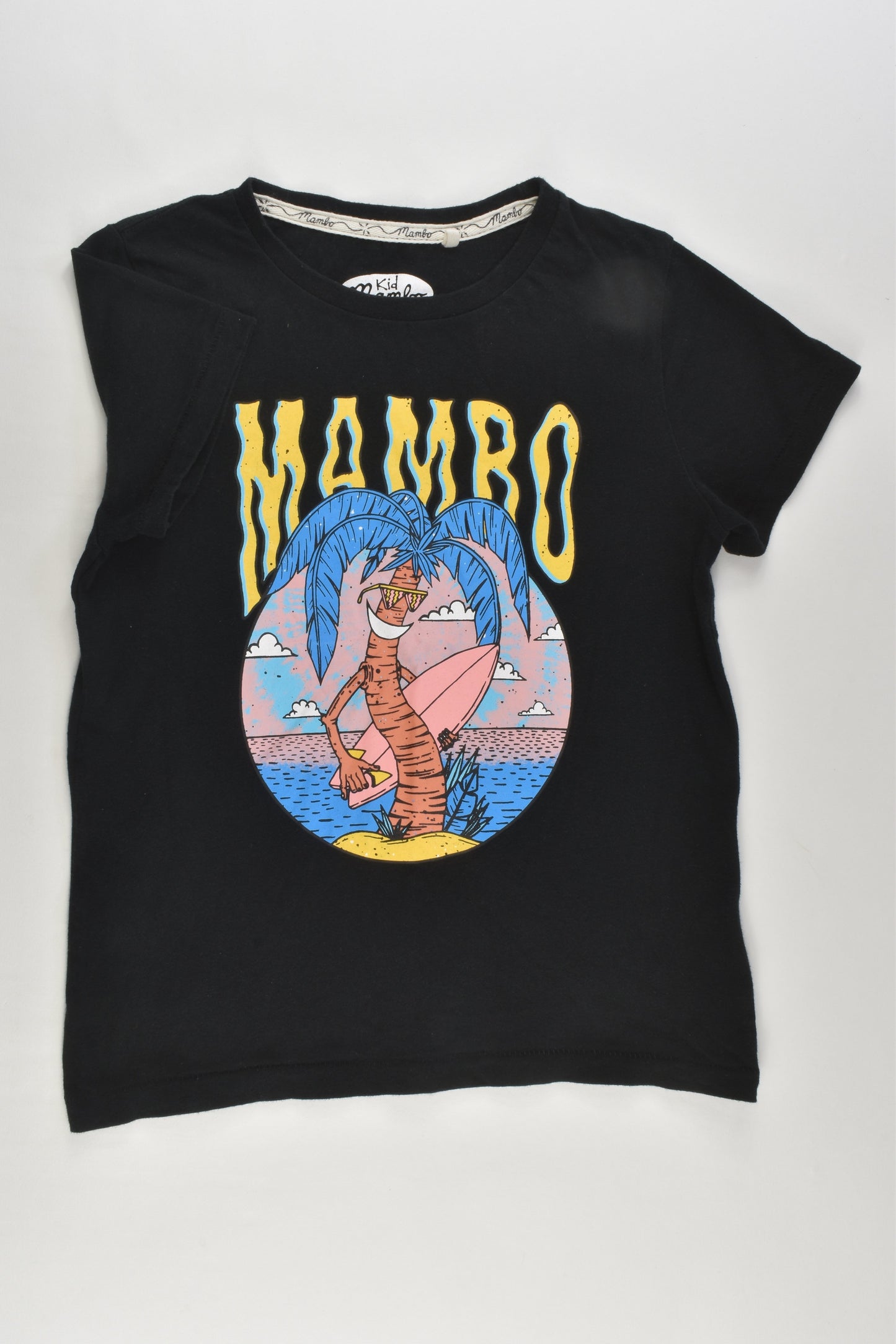 Mambo Size 6 Surfing Palm Tree T-shirt