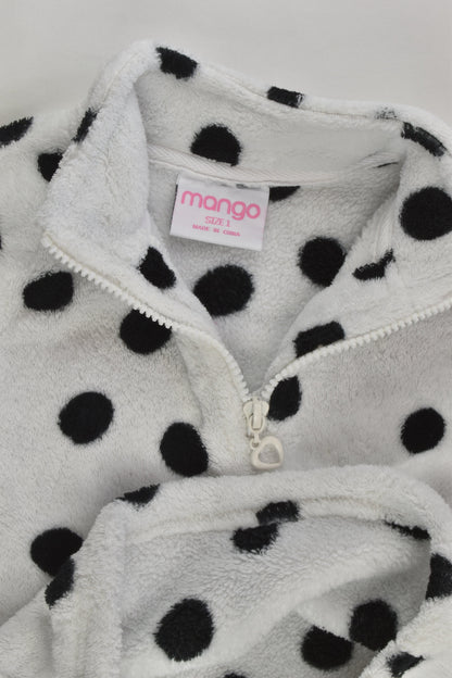 Mango Size 1 Polka Dots Fleece Jumper