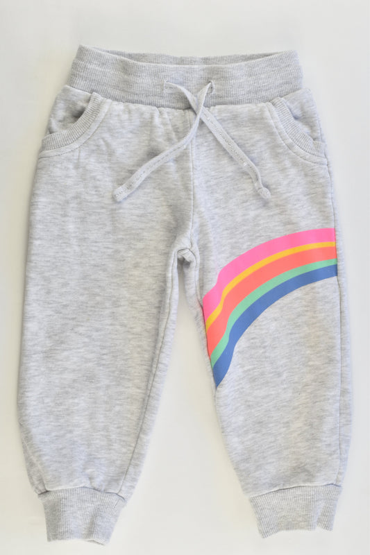 Mango Size 1 Rainbow Track Pants