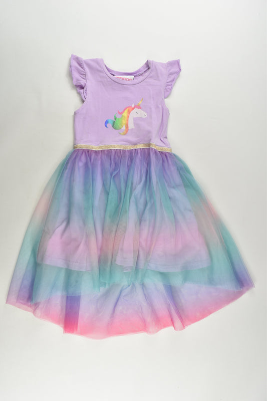 Mango Size 1 Rainbow Unicorn Tulle Dress