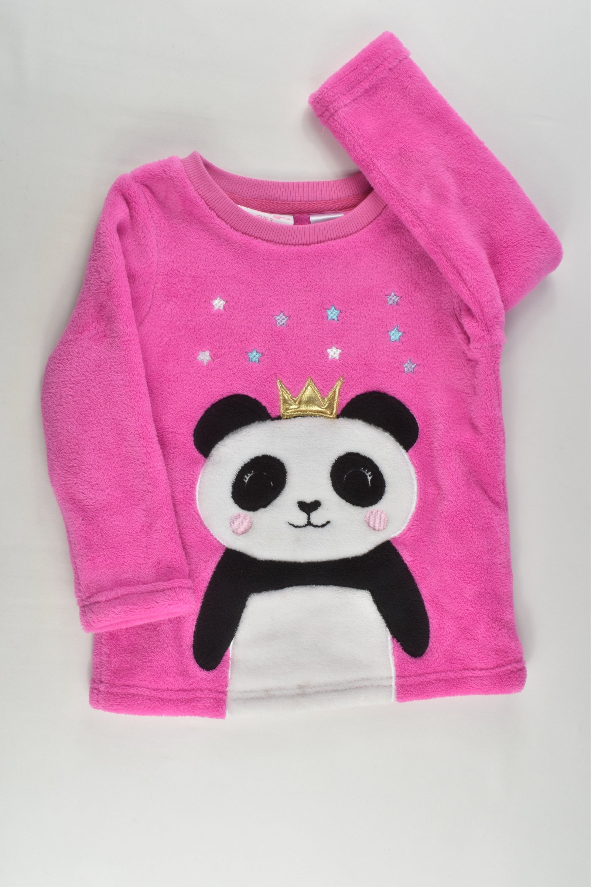 Mango Size 3 Panda Fleece Jumper