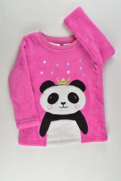 Mango Size 3 Panda Fleece Jumper