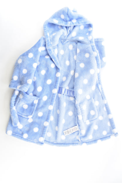 Marcs & Spencer Size 1-2 (90 cm) Polka Dots Dressing Gown