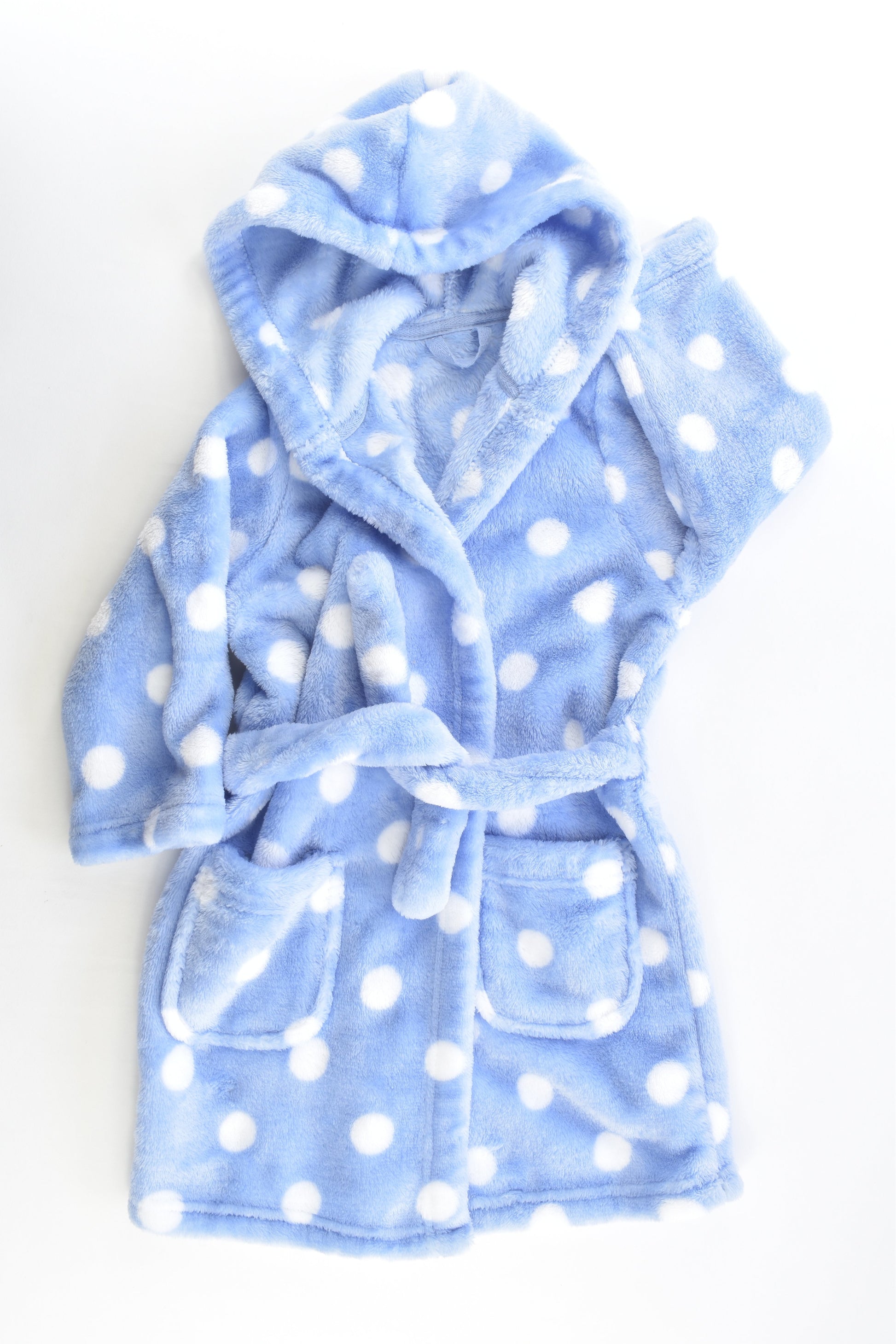 Marcs & Spencer Size 1-2 (90 cm) Polka Dots Dressing Gown