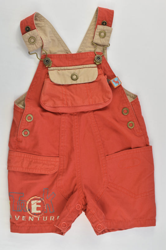 Marese Size 000 (3 months, 60 cm) 'Treck Adventure' Short Overalls