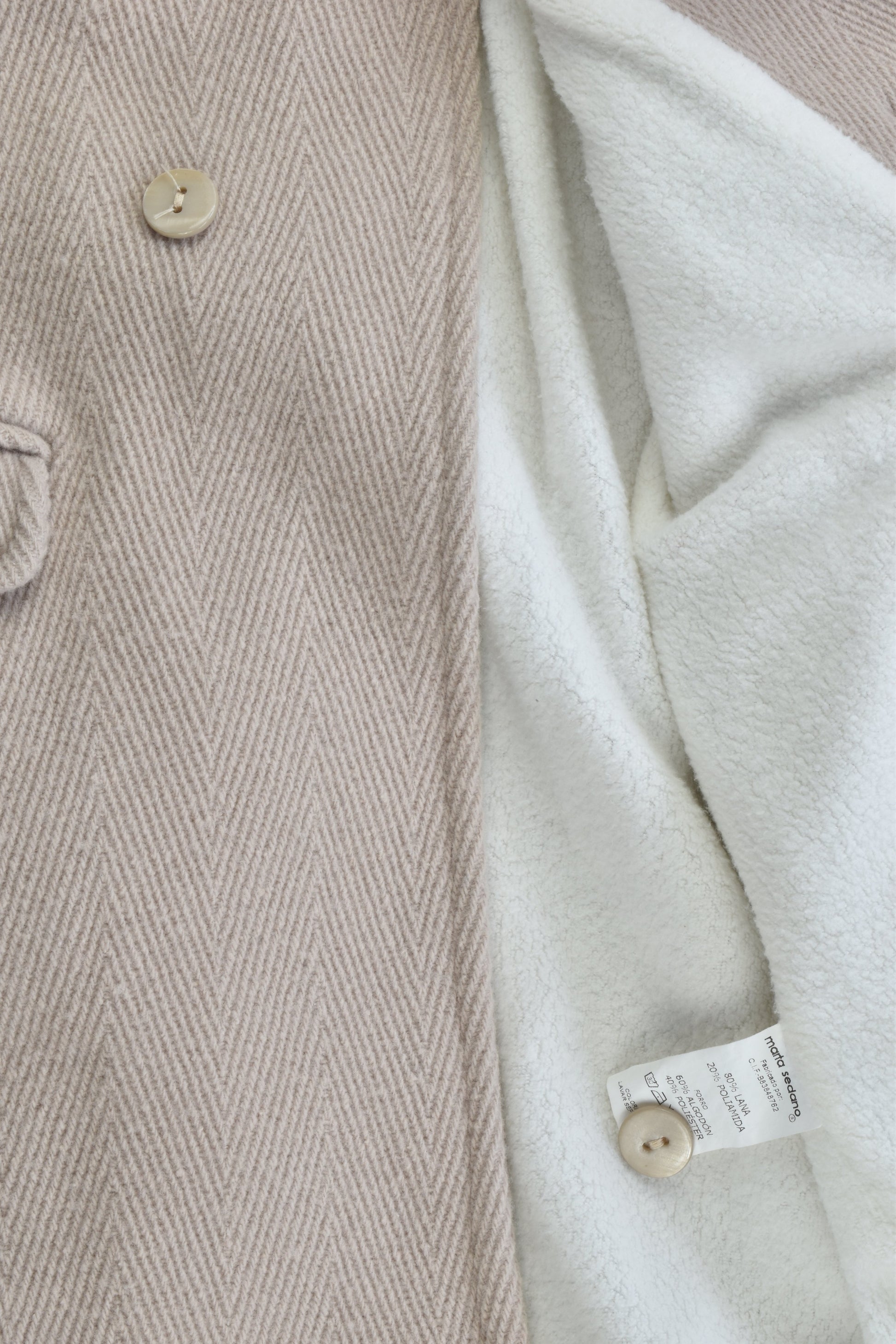 Maria Sedano (Spain) Size 2-3 (3 years) Warm Wool Lined Winter Jacket