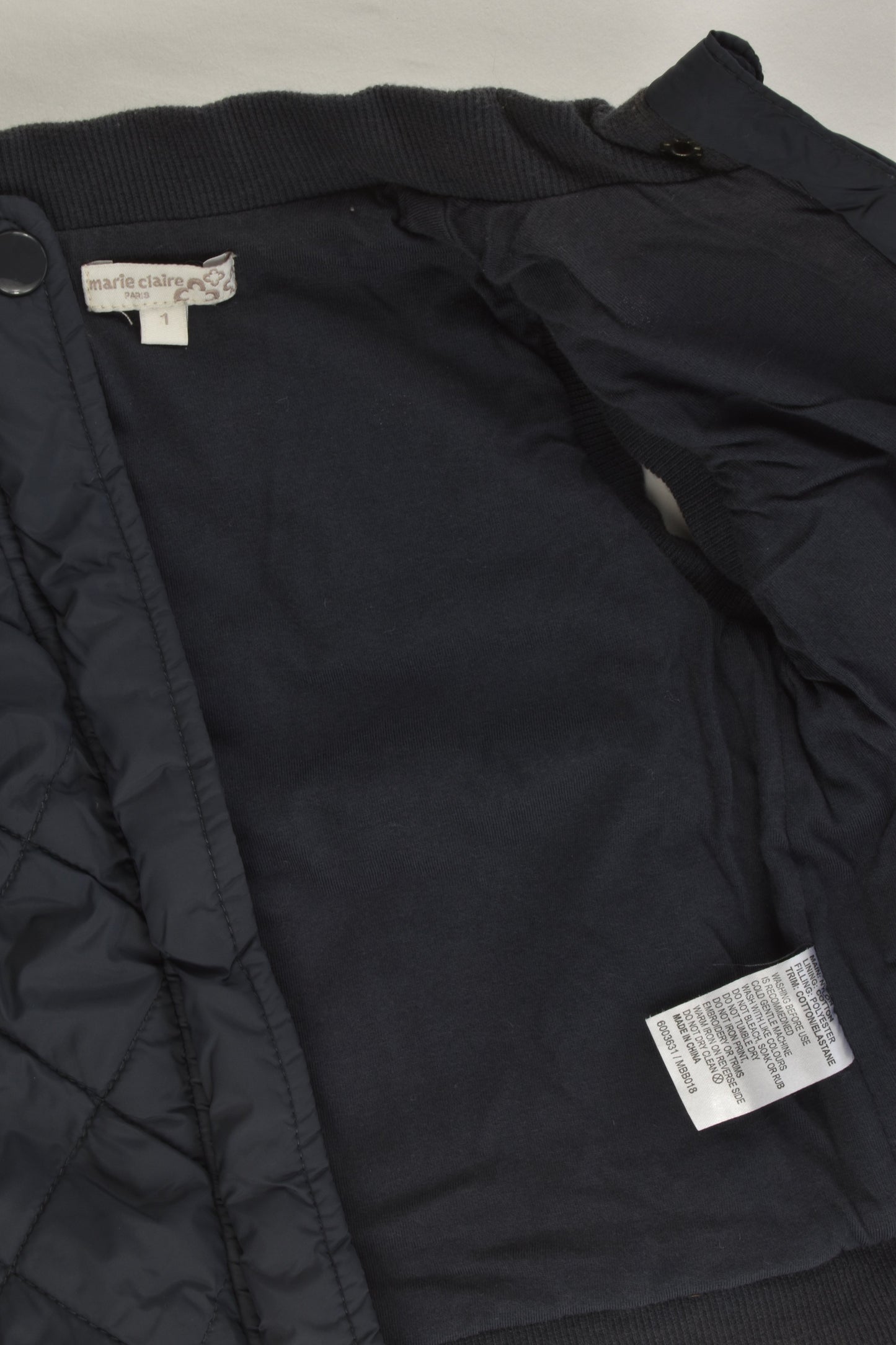 Marie Claire Paris Size 1 Puffer Vest