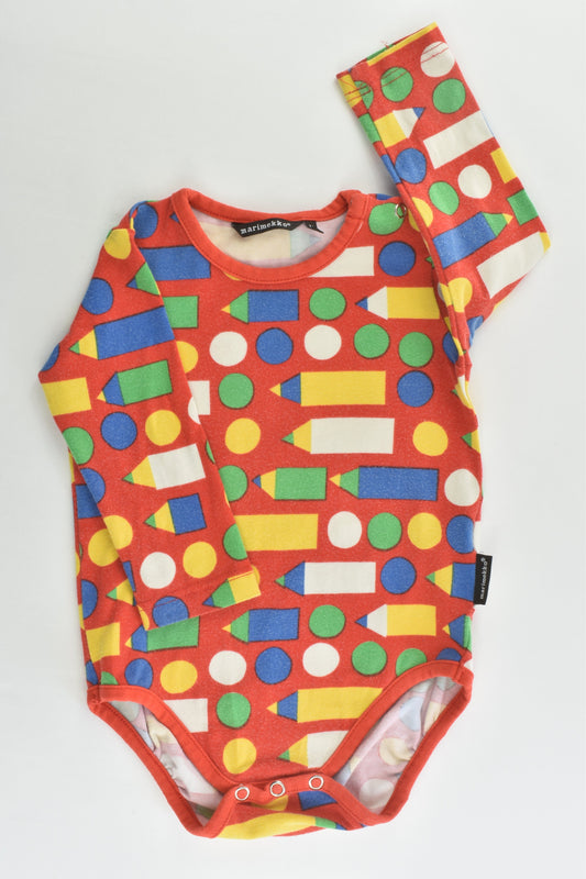 Marimekko (Finland) Size 0 (74 cm) Pencils and Dots Bodysuit